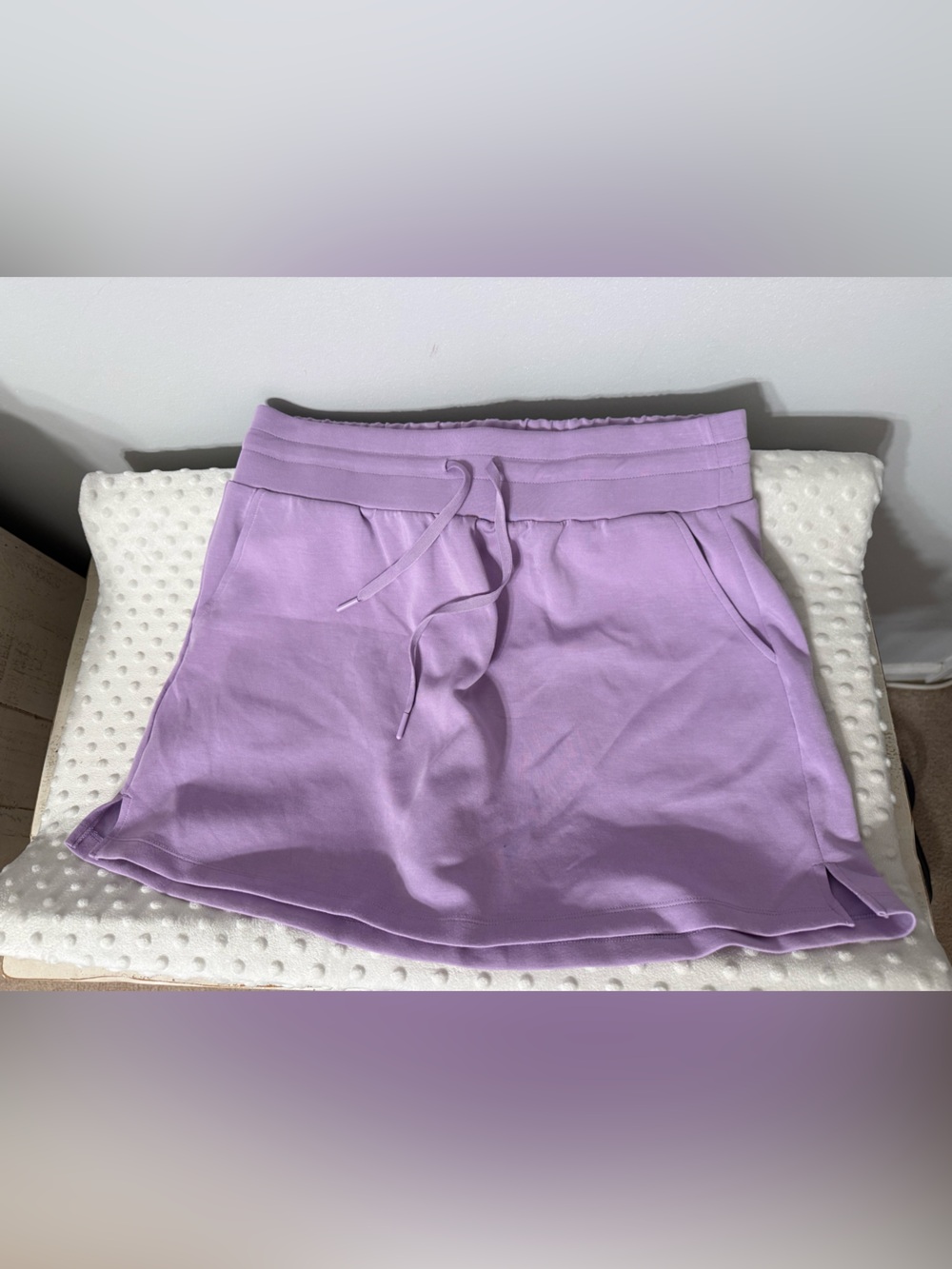 Salt Project Cloud Form Skort Lilac